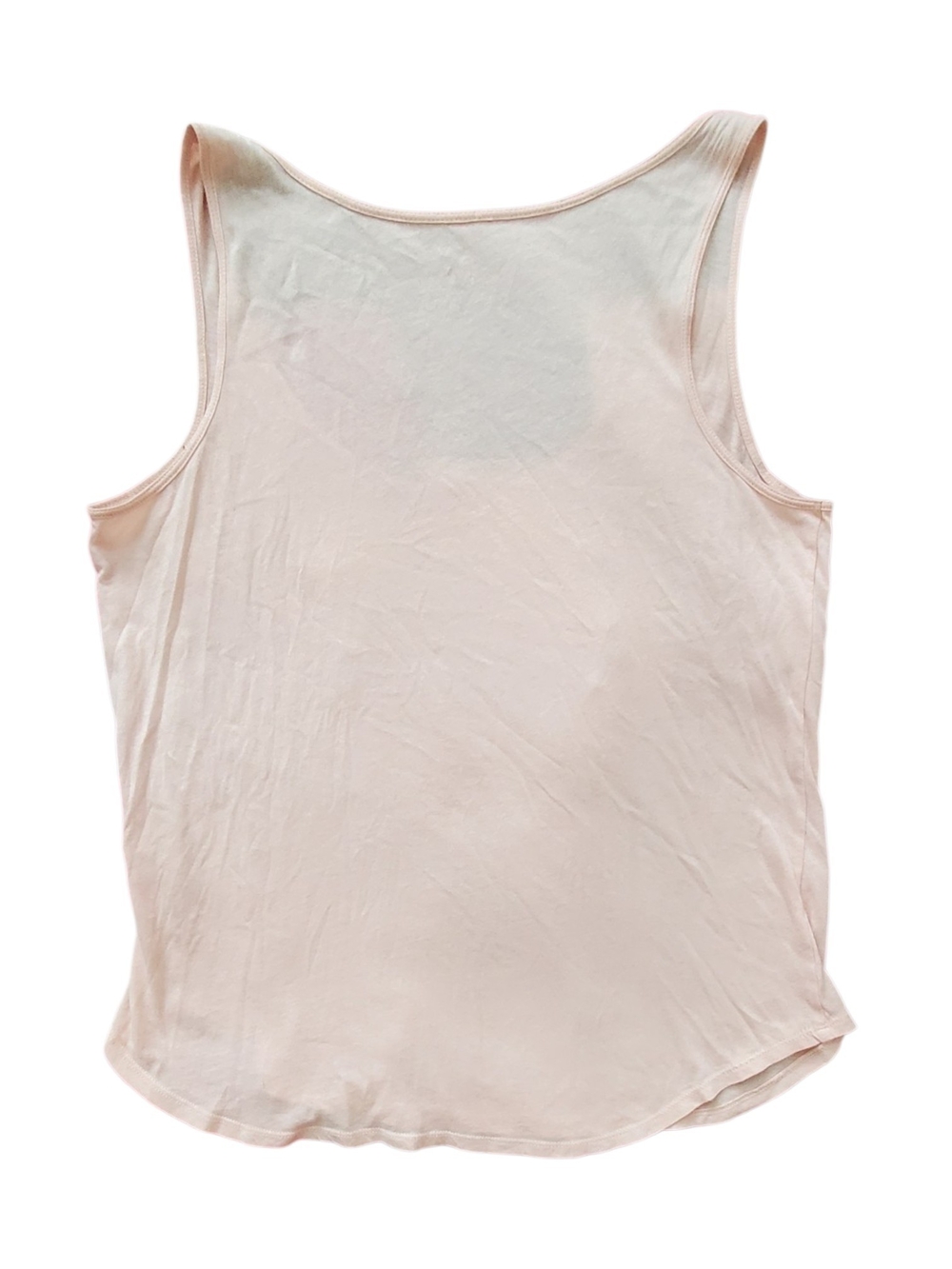 New York & Company Tan Sequin Heart Tank - Picture 2 of 4